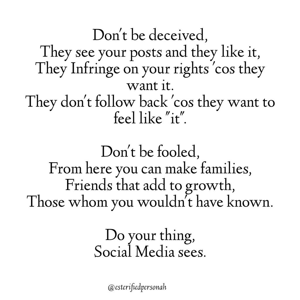 CallmeXtelle's tweet photo. Don't be fooled.
Social media sees 👀👀
#stayhome 
#staywithme 
#doyoualways 
#lockdowneffect https://t.co/5W1bReGq7P