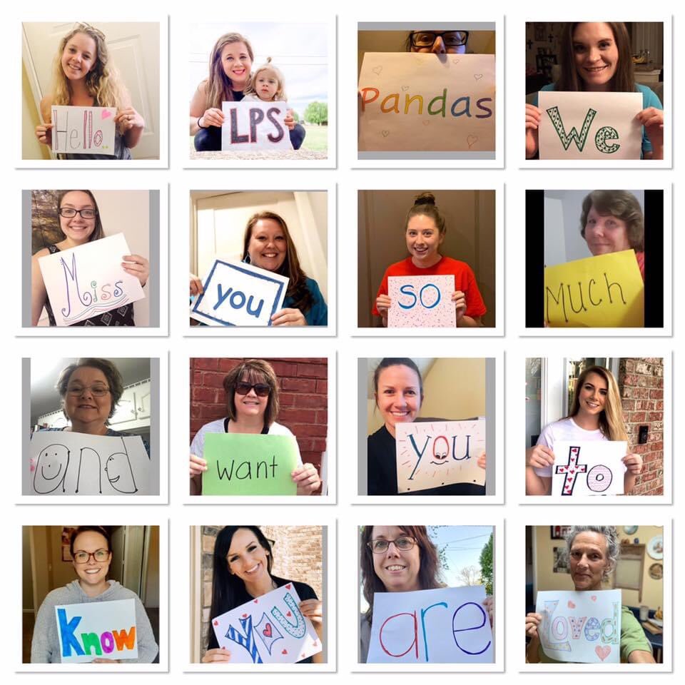 We miss you little pandas!