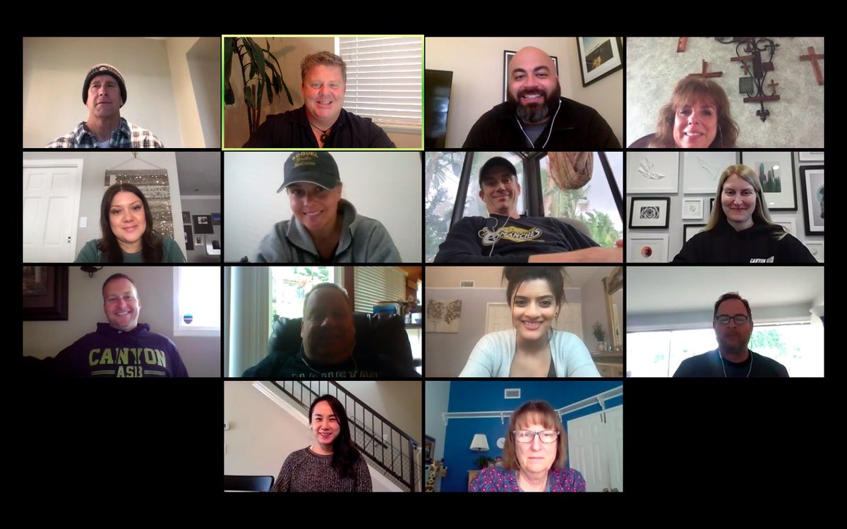 Today, Administration, Counseling, ASB, Athletics, and Yearbook met to discuss opportunities created by our context.  Look for a survey at the end of the week that will help us identify our community’s needs. We are here to serve our school. #ComancheStrong <a href="/orangeusd/">Orange USD</a> @chstribe