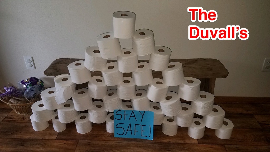 HoweSchools's tweet photo. During today's Lion Strong Assembly, we announced the TP Pyramid challenge! Hey Howe students, show us your stash! #ContinuousLearning #ToiletPaperPyramid #HPSLions https://t.co/AJgjDHdpVA