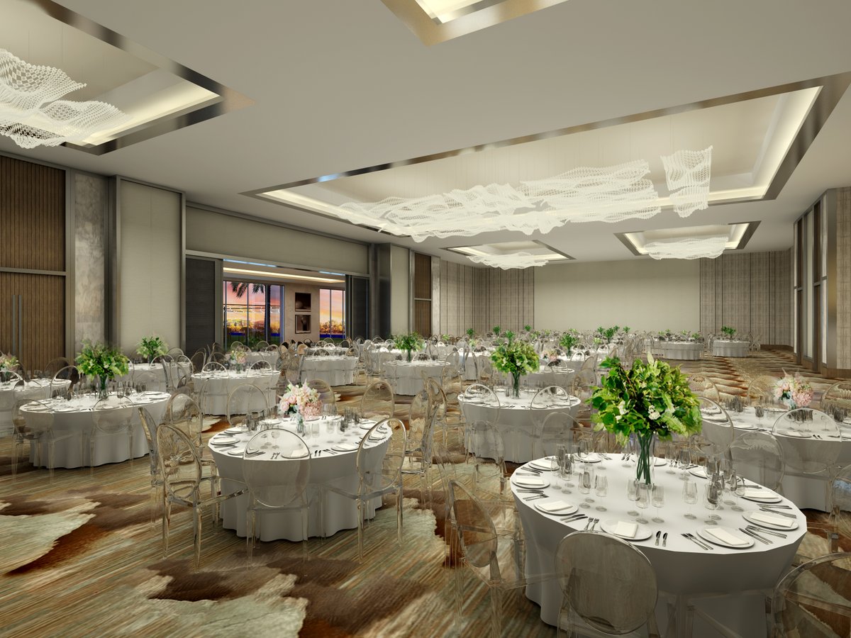 CaesarsAZ's tweet photo. Dreaming of Social Gathering? I know we our! Can't wait for our Grand Opening... walking into the 7,000sf Ballroom through the 38' sliding glass doors on to the event lawn! #Coming2021 #HCWproperties #CaesarsRepublicScottsdale https://t.co/26dlOmYGDV