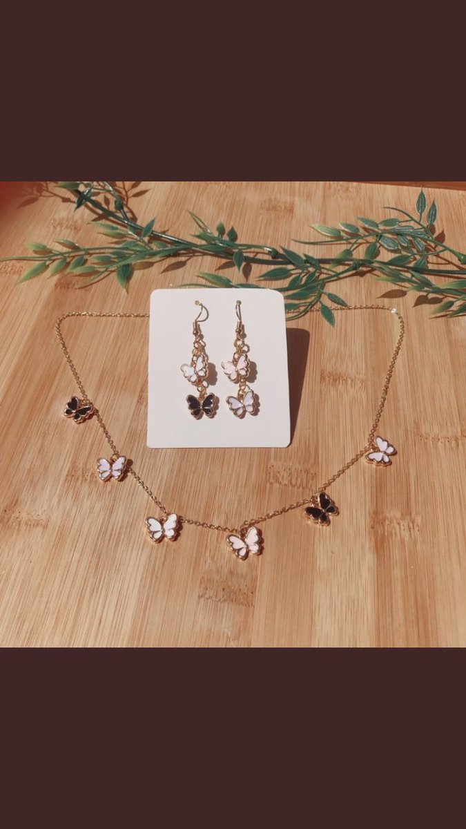Next,  @ElleVeeJewelry y’all I ordered a pair of butterfly earrings and I am in love her jewelry is so gorgeous please please please check her out