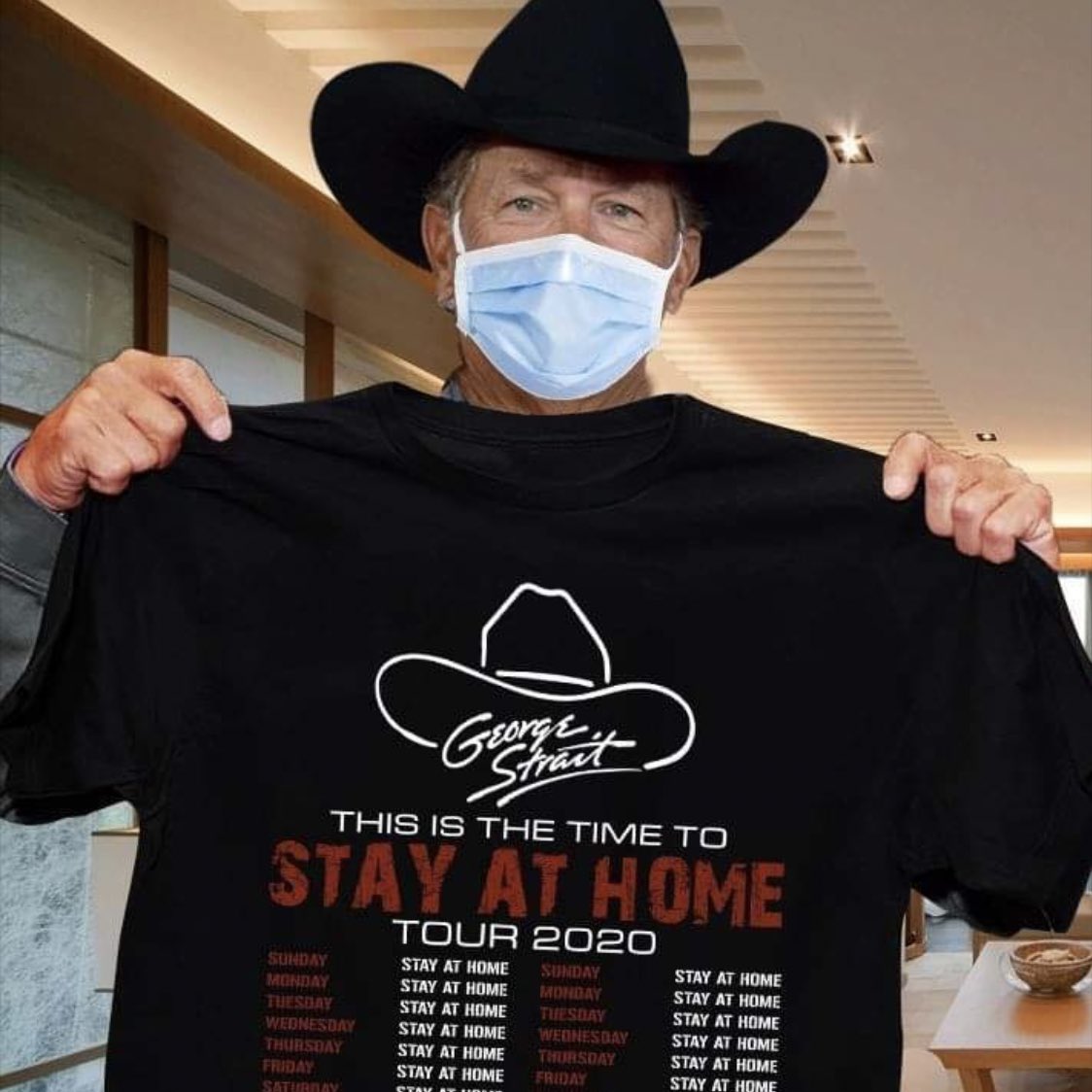 TexasCountryTwt's tweet photo. George Strait just released his 2020 Tour https://t.co/bAkRcU1SQu