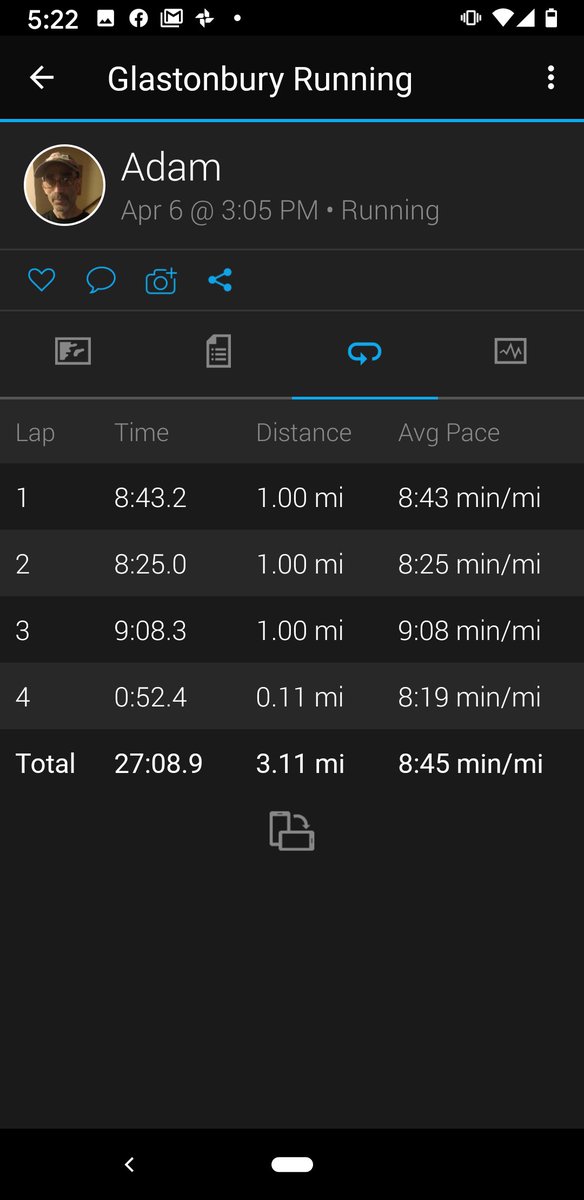 CTRunner21's tweet photo. #CrohnsWarrior #RunningWithCrohns Fastest 5k since my comeback. @AfterShokz #ShokzSquad @BibRave #ReleaseTheRunner! @HOKAONEONE #TimeToFly @badassorg #amBADASSador @Orangemud #EveryDayDirt @RunHMF #TeamHMF @nuunhydration #Nuunlife @AchillesCT #GoAchilles #DoWork #GetResults https://t.co/uO0ffd6mPk