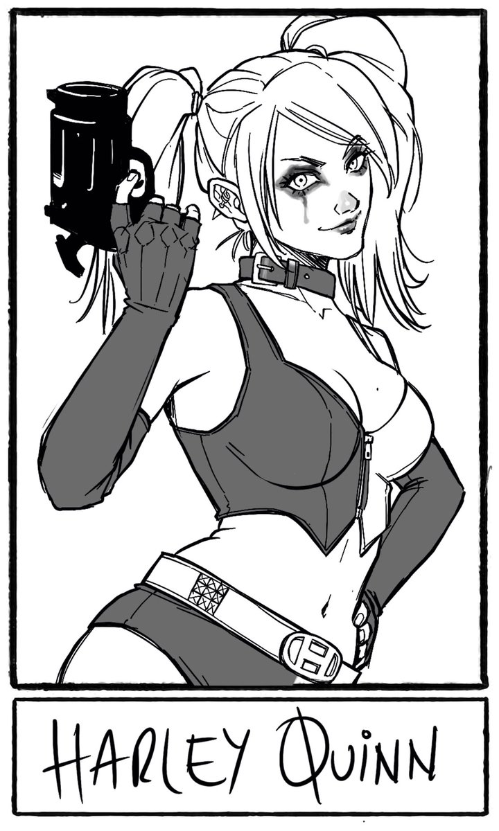 Tozani_'s tweet photo. Polishing sketches from #SixFanartsChallenge  have a great time. Done in  #Procreate https://t.co/OnorvmJxHQ