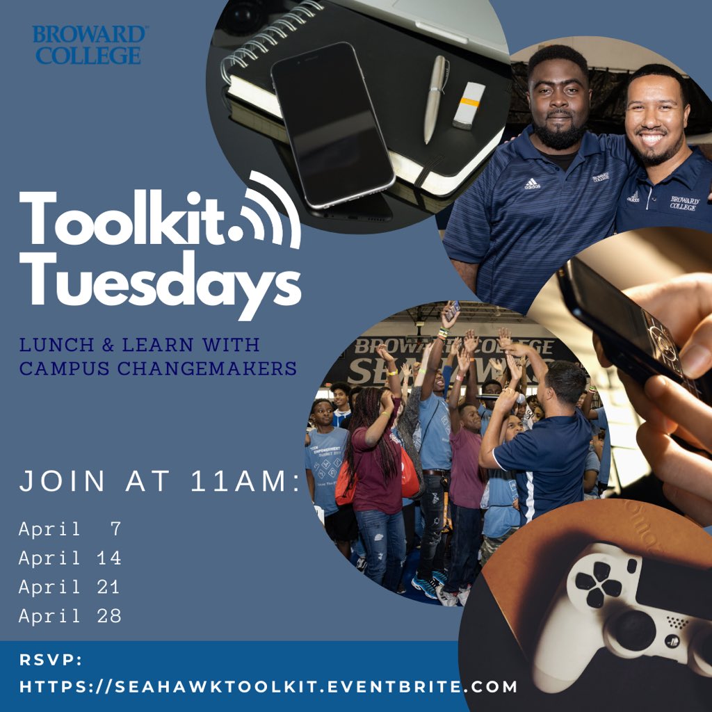SeahawkReady's tweet photo. 🤔 interested in earning an Industry Certification, Associate or Bachelor degree?
Get #SeahawkReady Tuesday - Fridays w/your favorite Recruiting Team 🎓
#WeMissYou #ChatWithUs #TogetherWeCan #BCProud https://t.co/LXK5evPmgh