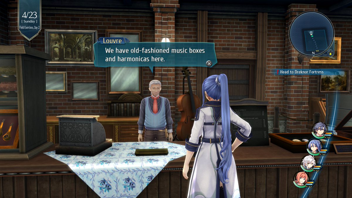 This is related to Claire, probably.  #TrailsOfColdSteelII