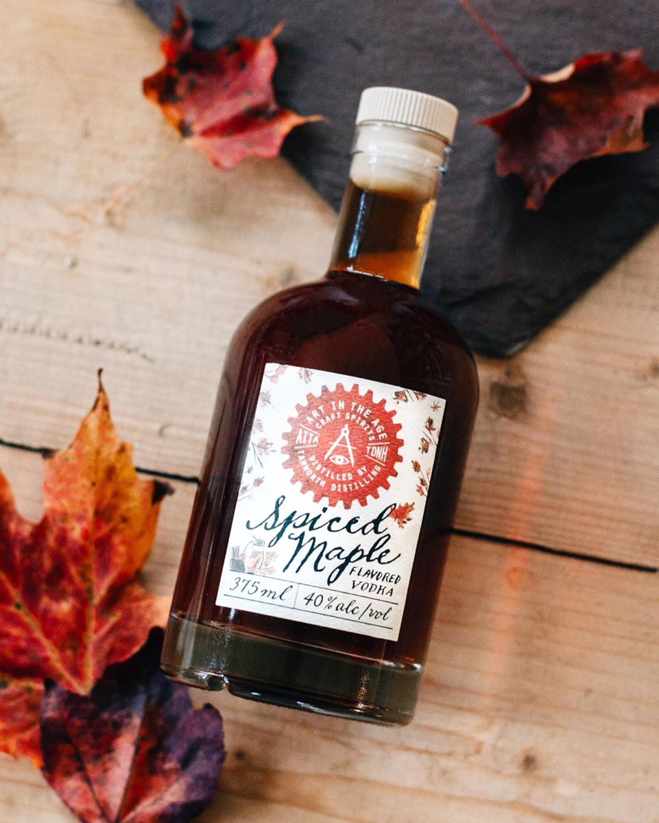 tamworthdistill's tweet photo. We may have missed Sugaring Weekend here in New Hampshire but you can still get your sugaring fix with our #SpicedMaple Flavored Vodka — made with Grade A syrup from Remick Farm. Pick up a bottle at your local @nhliquorwine outlet. https://t.co/7gQH2RJtxP