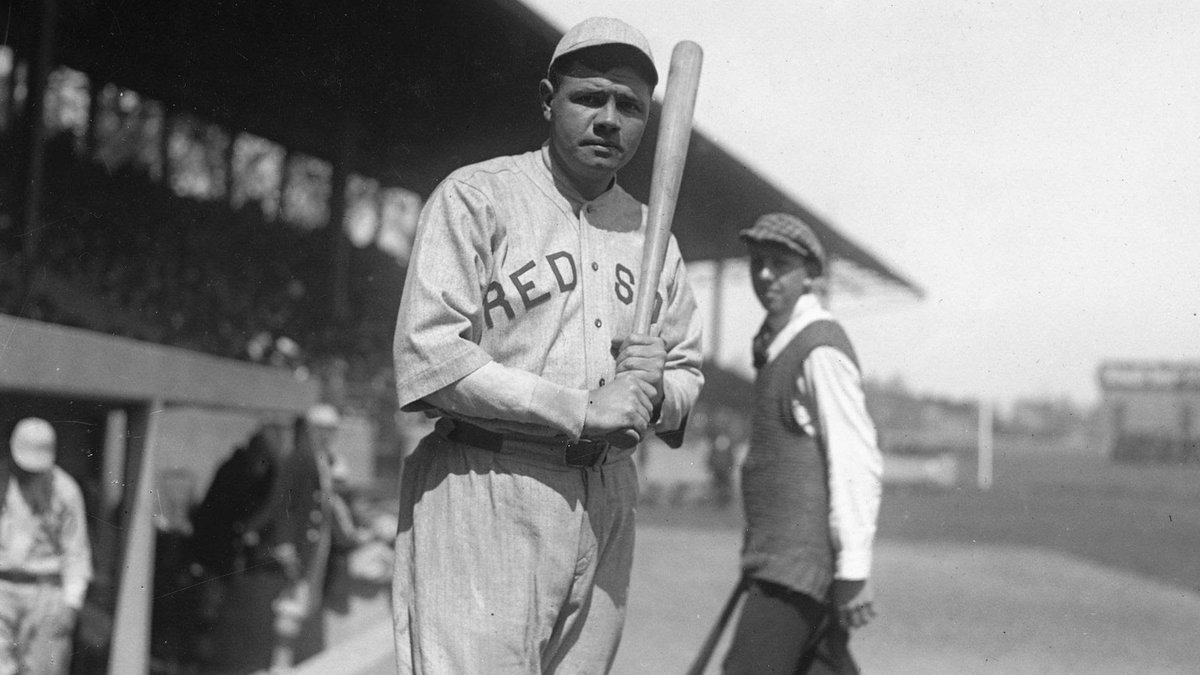  Amid war and influenza, the greatest hitter in baseball history was finally given an opportunity to, well, hit. In May, Ruth got the flu and rapidly deteriorated after being treated with silver nitrate. Fortunately, he made a full recovery and got back to mashing.