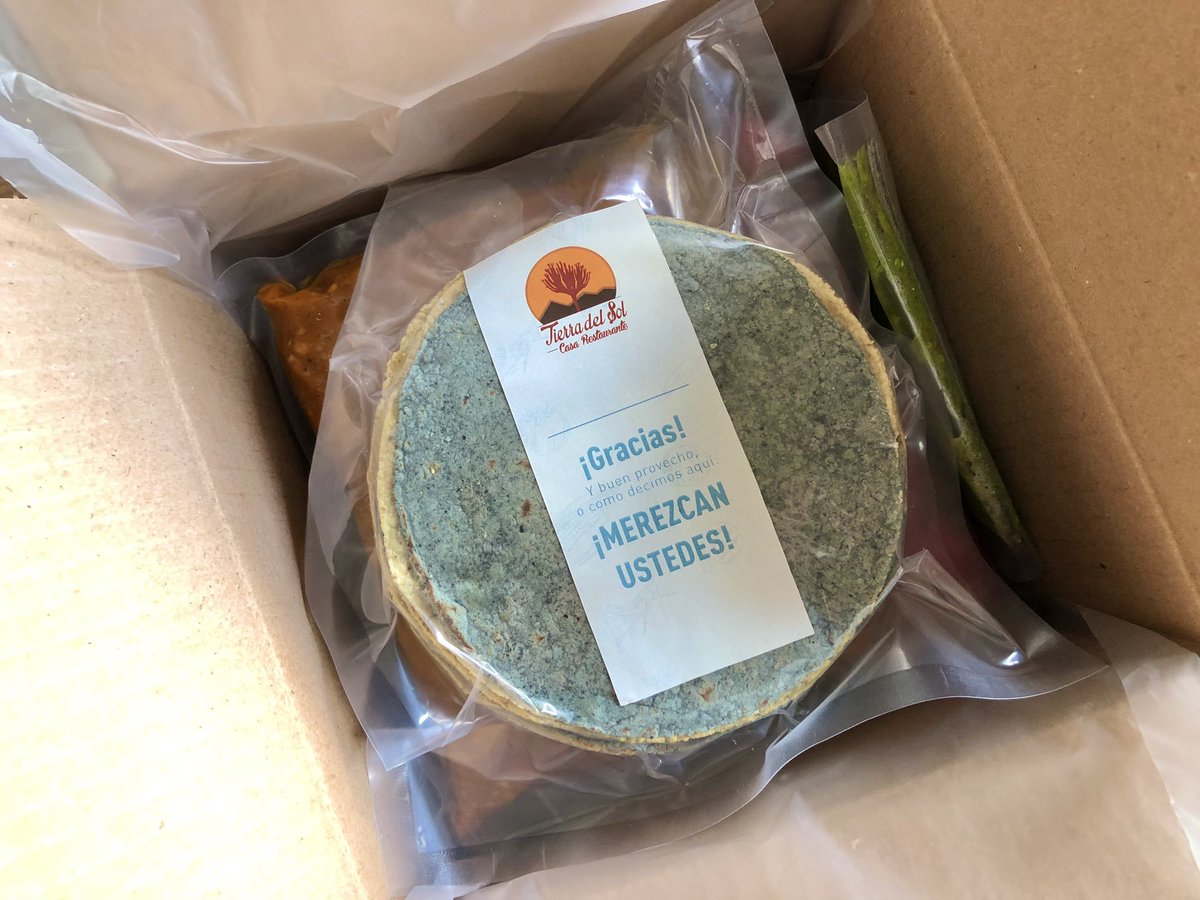 Ahora me toca presumirles y recomendarles los guisos que disfrutaré de @TierraDelSolRes. Si estás en #Oaxaca contáctalos vía WhatsApp wa.me/529511650662
Recuerda, #ConsumeLocal
#MerezcanUstedes ❤️ Pasa la voz. RT