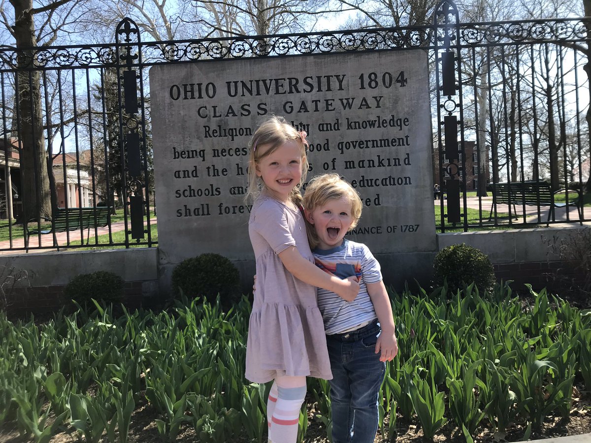 PLA110's tweet image. My second home, 45701 
#OhioUniversity #Spring #GreatSealofOhio