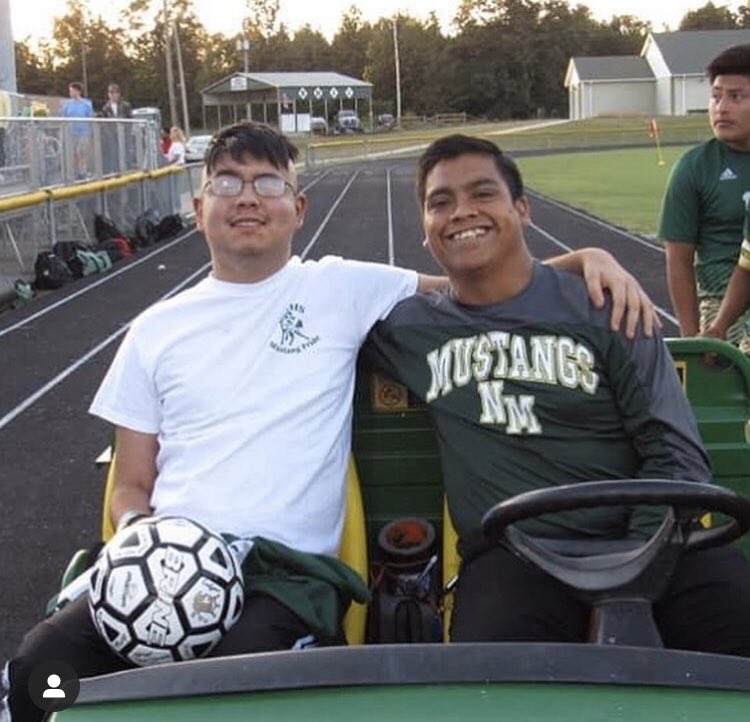 NorthMooreHigh's tweet photo. 💚💛💚Mustang Jordan Hernandez lost his battle with cancer this afternoon. He was a great soccer player,  loyal friend and was always more concerned for others than himself. We will miss this sweet boy who truly represented The Mustang Way. Prayers for his family #MustangPride https://t.co/UAGvsM5Llw