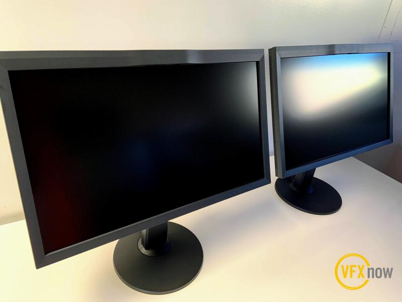 VFXnow's tweet photo. 15+ Eizo Coloredge CG279x available to rent. Self calibrating makes using them a breeze. hashtag#eizo hashtag#visualeffects https://t.co/ynNNv7l48V