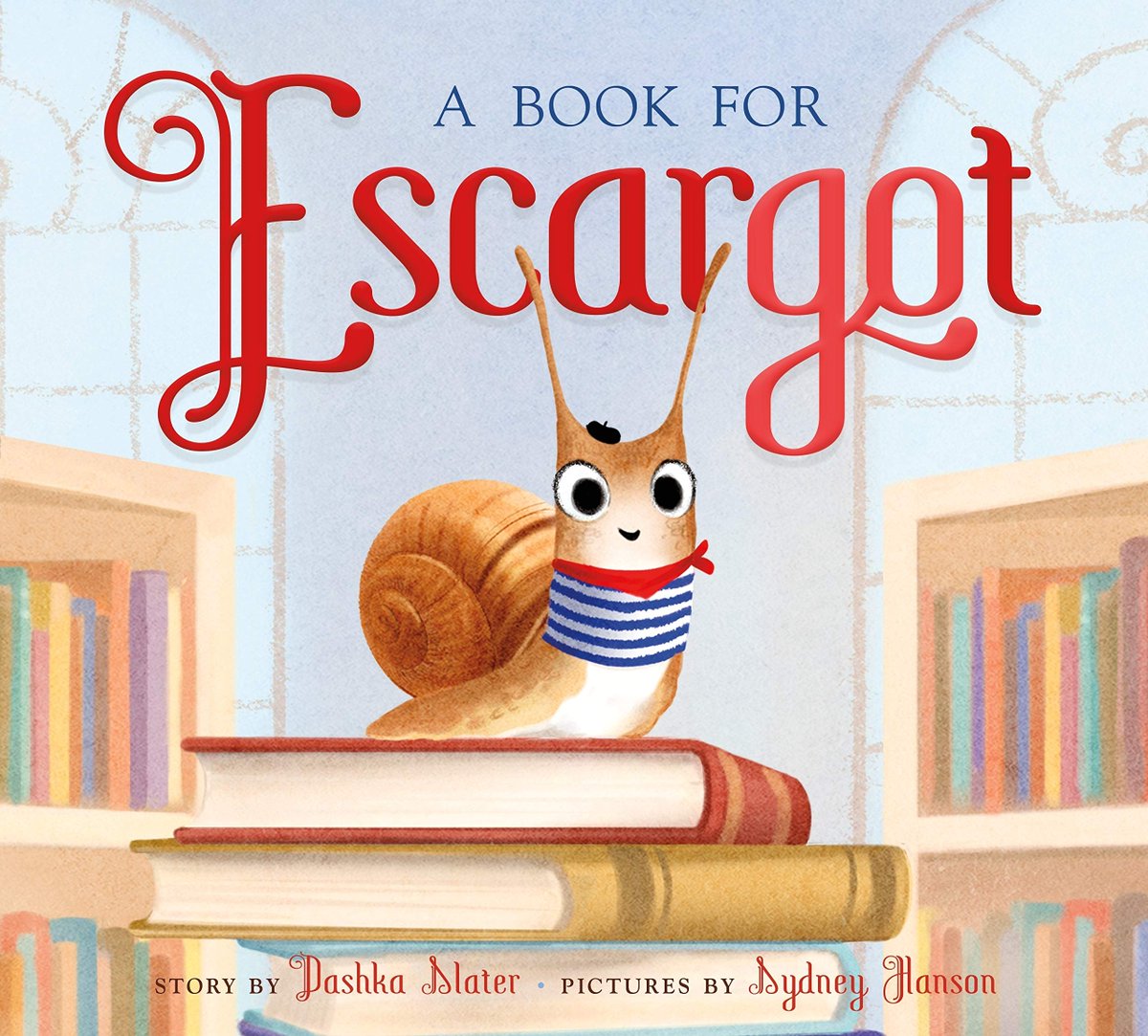 For  #IndieBookstorePreorderWeek, I recommend preordering A BOOK FOR ESCARGOT by  @DashkaSlater & Sydney Hanson from  @MrsDsBooks in Berkeley, CARelease Date: 4/7/20Publisher:  @fsgbooks/ @MacKidsBooks