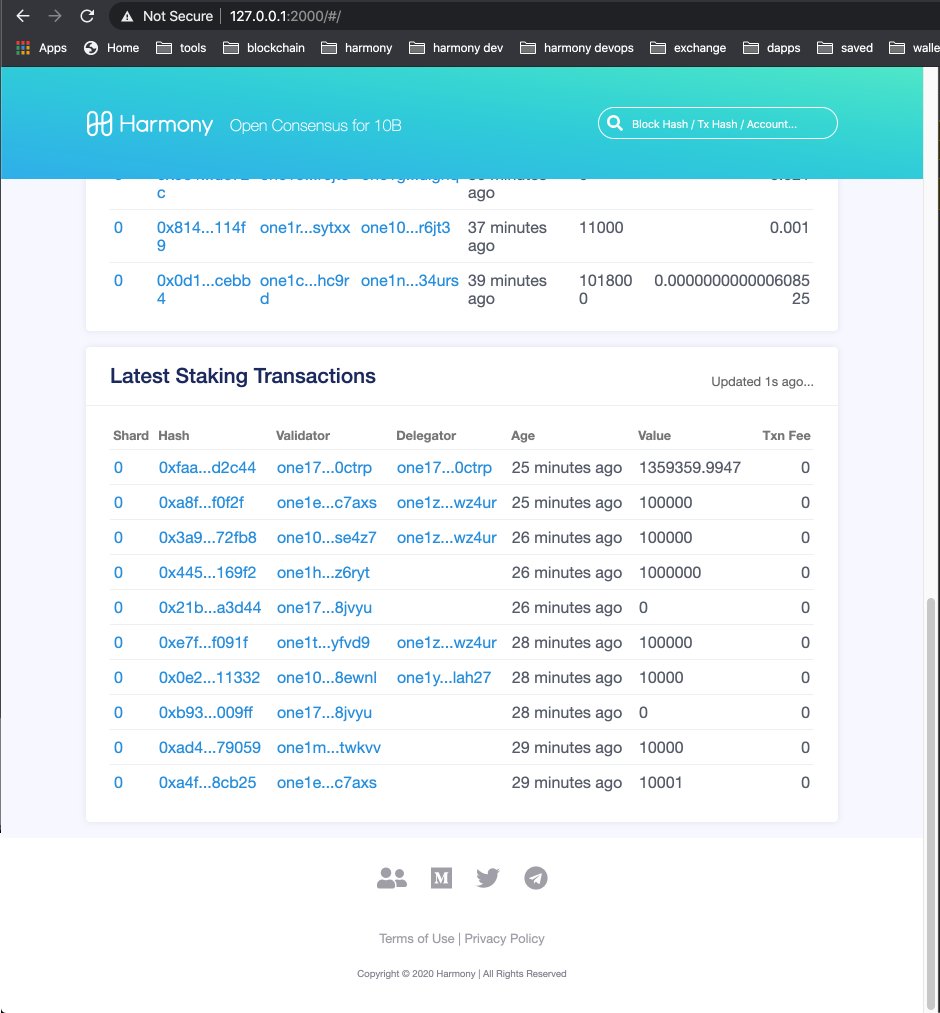 0xdenniswon's tweet photo. @stse weekly #pow
✅staking txns rpc updated on @harmonyprotocol
✅Have my own explore nodes on all 4 shards. Full e2e testing of new explorer rpc changes #BlockchainEng
✅Deployed all staking explorer apis, integration to frontend 70%
✅Pushing for the #stakeheist launch https://t.co/JYQwabiEdF