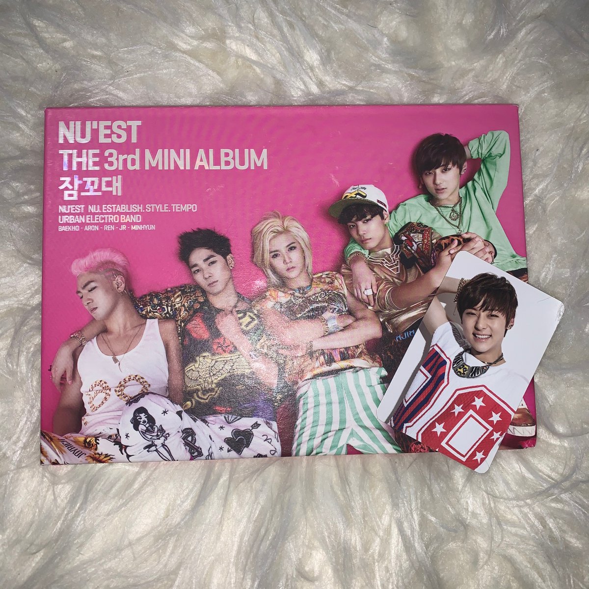 nu'est - action -$10 (Plus Shipping)nu'est - hello-$10 (Plus Shipping)nu'est - sleep talking-$10 (Plus Shipping)nu'est - q is-$10 (Plus Shipping)(yes, every photo card is minhyun so if you're a minhyun fan, i'll bundle all four of these together for $30 if you want!)