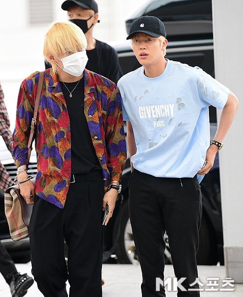 Taejin with matching hair colors