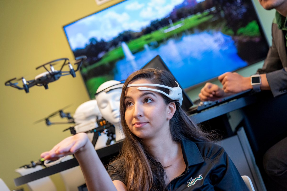 Sarah Garcia received the Smart Fellowship. Sarah is a PhD student in the <a href="/Nmil_Usf/">Neuro-Machine Interaction Lab</a>  at <a href="/EngineeringUSF/">Engineering USF</a> <a href="/cseUSF/">cseUSF</a>  that conduct research in the area of VR-AR. Sarah has 4 fellowships!

#vr #ar #gobulls #usfbulls #womeninscience #womenintech #phdstudent #academics #researcher #phd