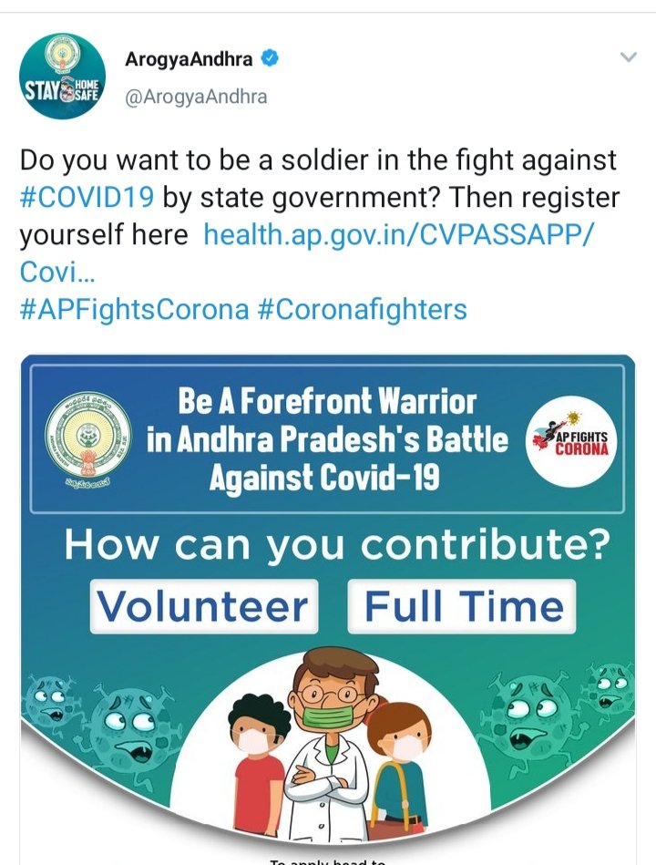 85Sivaram's tweet photo. @veerapandiang Dear Sir,

I am an IT professional I happy to serve as Volunteer when required from kurnool.

Thanks. https://t.co/S2T8HZbJv3