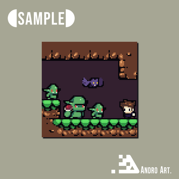 Andro01Art's tweet photo. Solamente paso a auto-promocionar el nuevo diseño de tileset para #ReNewProject XD

#PixelArt #TileSet #BackGround #IndieDev #GameDev #GameDesign #VideoGame #IndieGame #Illustration #ArtWork #Graphic #GameArt #Goblin https://t.co/xXqA5Yj1CS