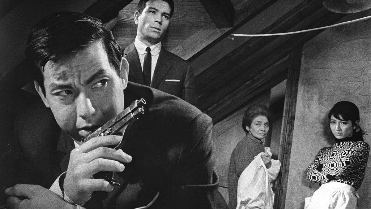 A Colt Is My Passport dir. Takashi Nomura (1967)- The coolest film ever made. Part Jean Pierre Melville, part Sergio Leone, all badass.