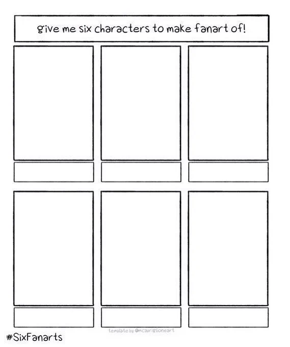 i'm gonna pick randomly and then draw! feel free to suggest from any series 