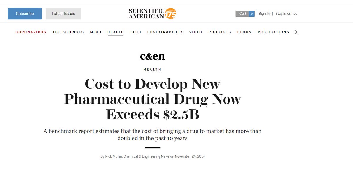 You might be asking, why do they push vaccines these days?Look at the alternative. It costs a lot of money as well as years of time to produce a new drug https://www.scientificamerican.com/article/cost-to-develop-new-pharmaceutical-drug-now-exceeds-2-5b/