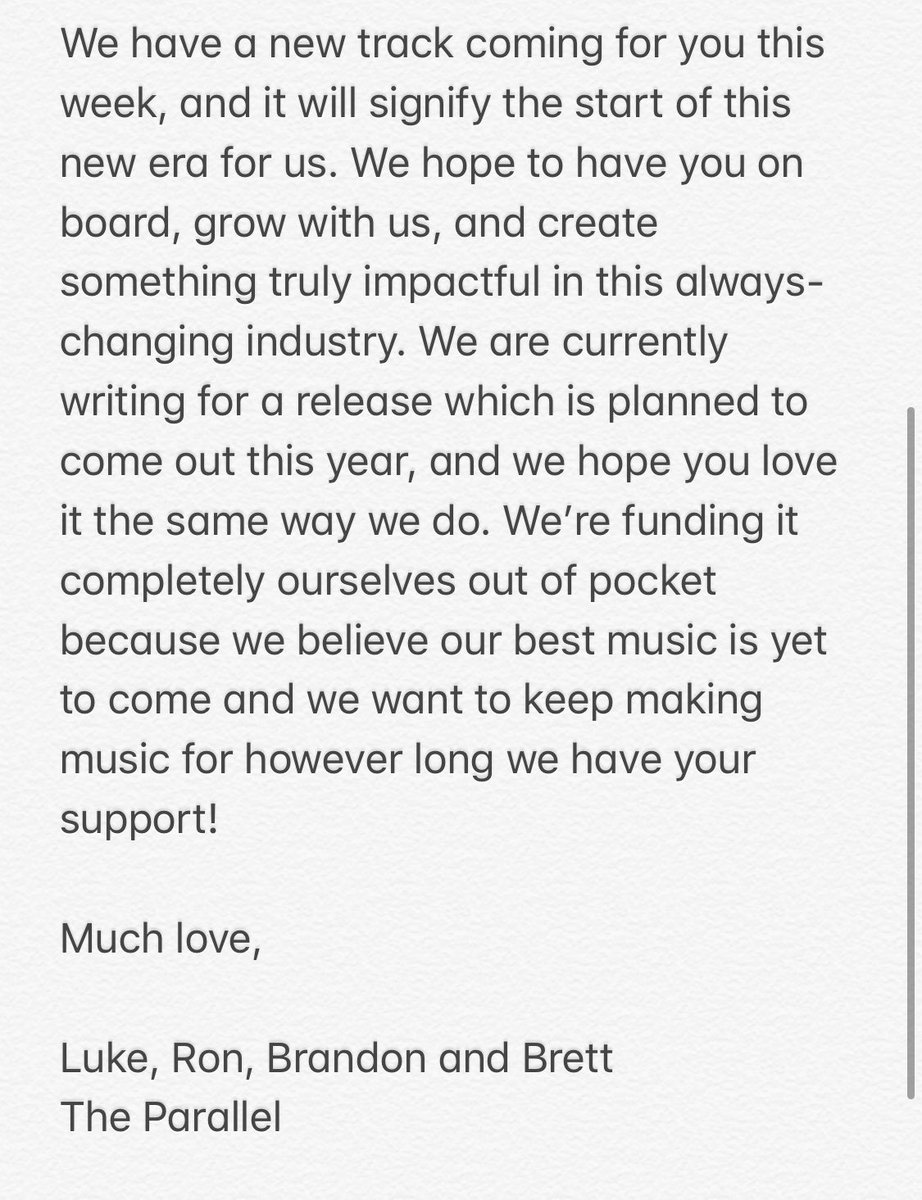 TheParallelCA's tweet image. New song coming April 11th. Give this a read if you have a second.