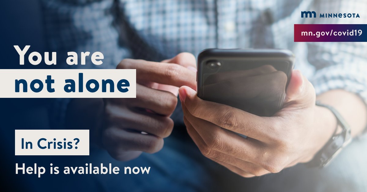 GovTimWalz's tweet image. The toll this pandemic takes on our fellow Minnesotans isn’t just physical. Economic hardship and isolation from our neighbors and loved ones is challenging our mental health as well. Today I signed a measure to increase telehealth options for mental health support.