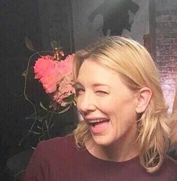 Me when I see that Cate is answering the questions