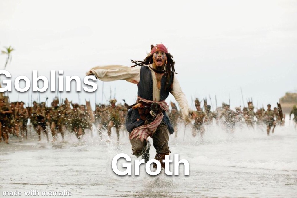 GrothWorlasar's tweet photo. That was no ordinary goblin. If you knew how strong it was, you would run too. #TheRitualCast https://t.co/fJBhDjWFzT