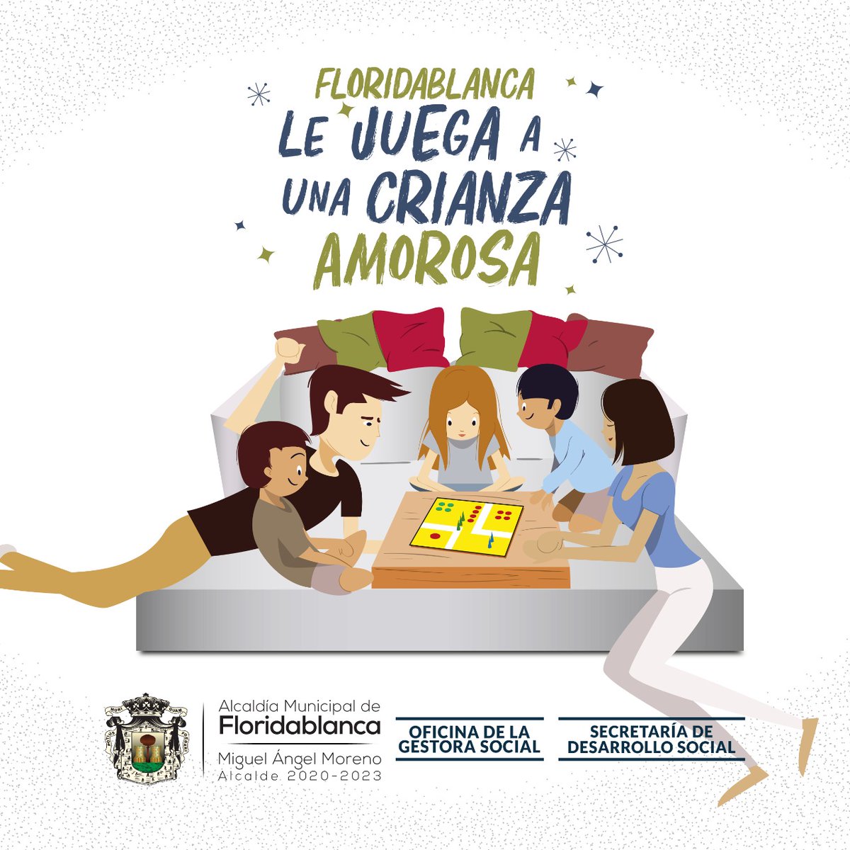 Alcaldiafblanca's tweet photo. Ahora más que nunca, estamos integrados en familia con mucho tiempo para compartir y jugar con los más pequeños de la casa
⚽ La Gestora Social,los invita a vivir bajo principios de una crianza amorosa. 

Pronto te traeremos ideas 💡 para compartir
#CrianzaAmorosa
#SúmateJugando https://t.co/9TdZWd5ZTA