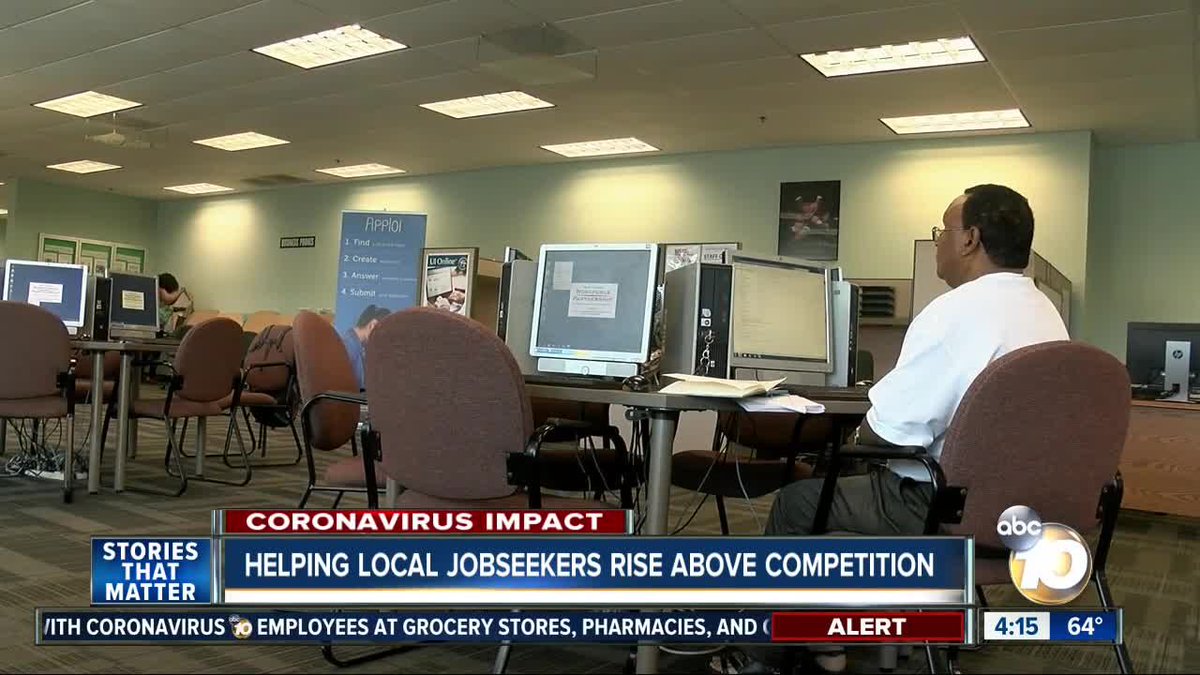 sdworkforce's tweet photo. Thank you @ABC10 for the coverage | #ICYMI: Workforce Partnership offers free classes to help job seekers find new work: https://t.co/Hjj1ZZPN4Y #thisisworkforce #Voicesofwkdev #jobsearch #careerdevelopment #virtuallearning @WorkforceInvest @KRACorporation https://t.co/PZu2CfWzrt