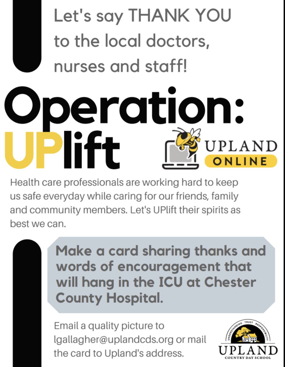 Learning is all around us and there's no greater lesson than gratitude. #Thankhealthworkers #ThanksHealthHeroes