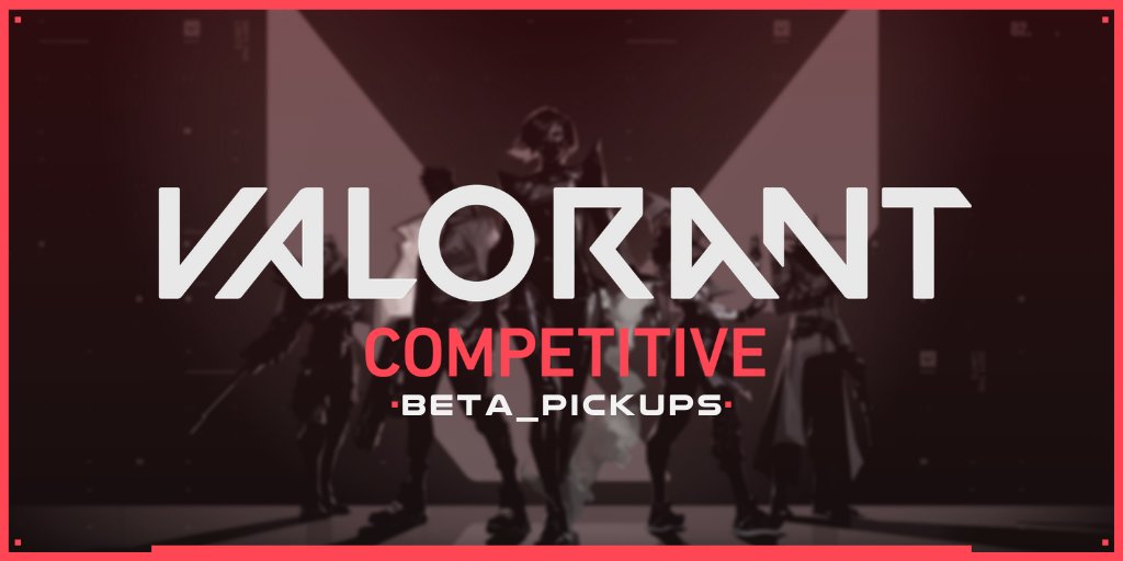 TourneyBotGG's tweet photo. 🔥 #VALORANT Competitive Beta Pickups 🔥

April 7th - 14th | 9AM PST / 5PM BST
#NA &amp; #EU $1000 Pickups Event!
Top 8 Paid out in each region!

🔥 Join the #discord NOW to enter! 🔥
https://t.co/HUKHaCc5Xo

@VALORANTComp #VALORANTbeta #VALORANTCompetitive #VALORANTEvents https://t.co/YPr5QgHf1e