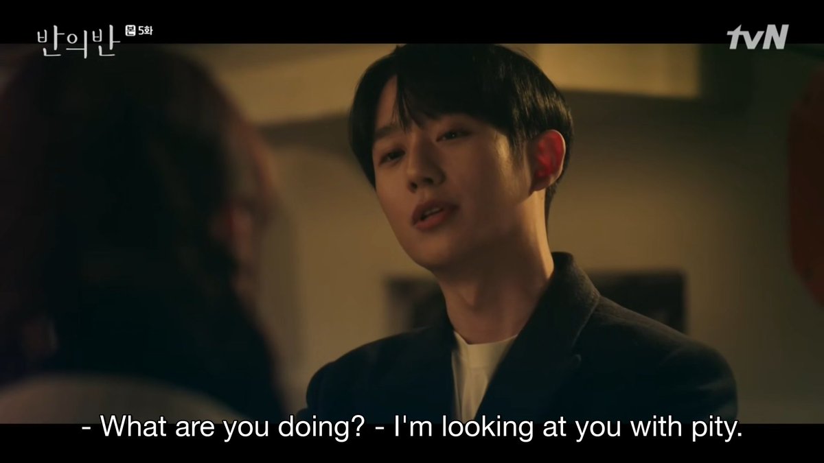 This cute little flirty thing they have going on it's giving me life. The chemistry is sizzling! #APieceOfYourMind  #ChaeSooBin  #JungHaeIn