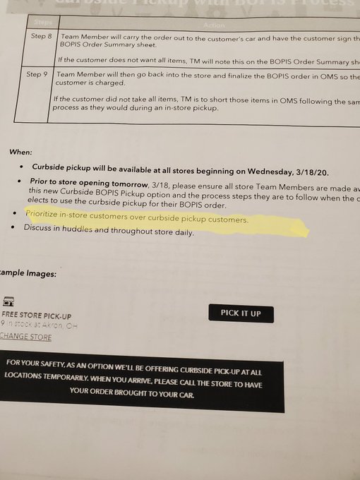 EmployeeJoann's tweet photo. I'm feeling better and getting back to your messages! This one really stood out because it's a major problem at Joann. All the ones around me were very amendment about being open to the public! Even when we begged to be curbside only, it was never an option! #shutthedoor! https://t.co/YX5Hid915r