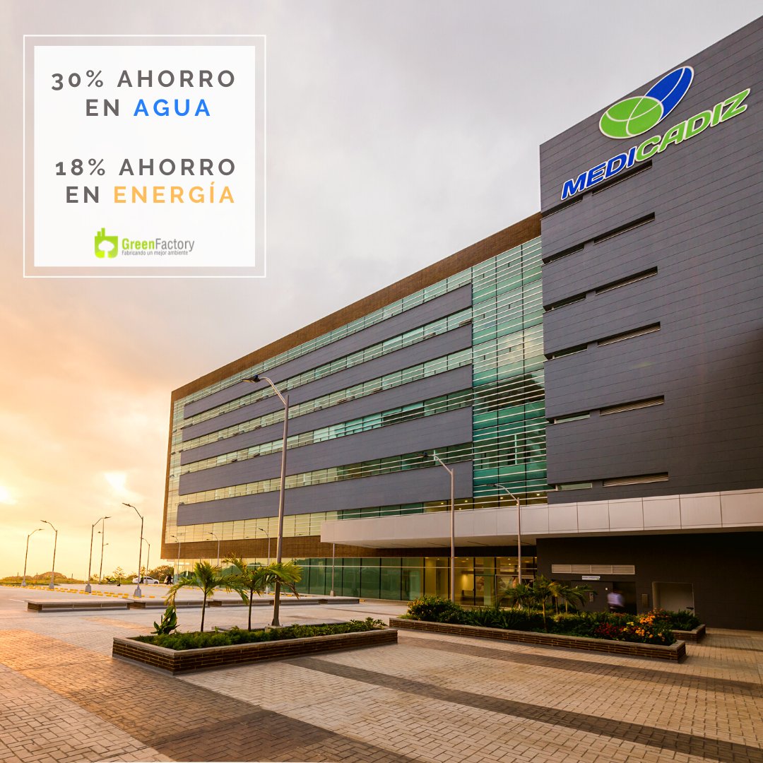 GreenFactoryCol's tweet photo. La Clínica Medicadiz consigue ahorrar miles de litros de agua y de kWh de energía a diario, y logra aumentar la rotación de camas, pues la recuperación de sus pacientes es mucho más rápida. Es ahora, más que nunca, que vemos los beneficios de operar un edificio #sostenible! https://t.co/74YH9xE6SI