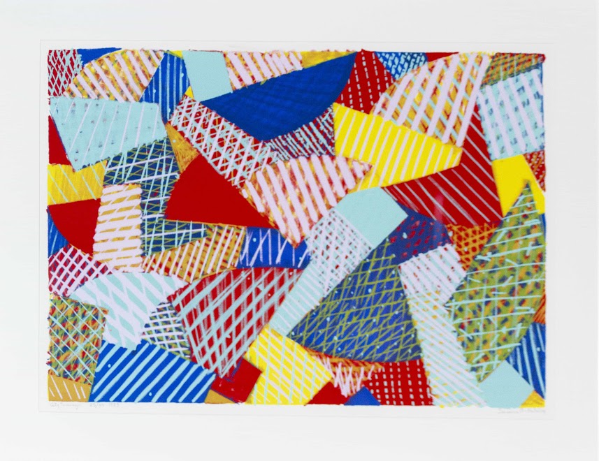 meiartsculture's tweet image. "City Turnings", 1983, Silkscreen. #SamiaHalaby, born in #Jerusalem, is recognized as one of the #Arab world's leading contemporary painters. Today she lives and works in #NewYork. From @PalStudies "Keyword #Palestine II" exhibit via #MEIArtGallery. #MuseumFromHome