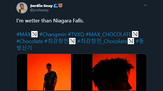 i don't think they're ready for  #MAX_Chocolate   tbh