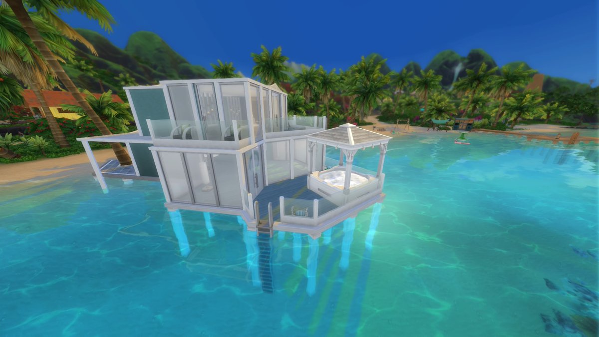 CraftieSimmer's tweet photo. The Seafoam Spa #SadSimsieShell #Showusyourbuilds #PS4share https://t.co/MVZbi4T7kJ