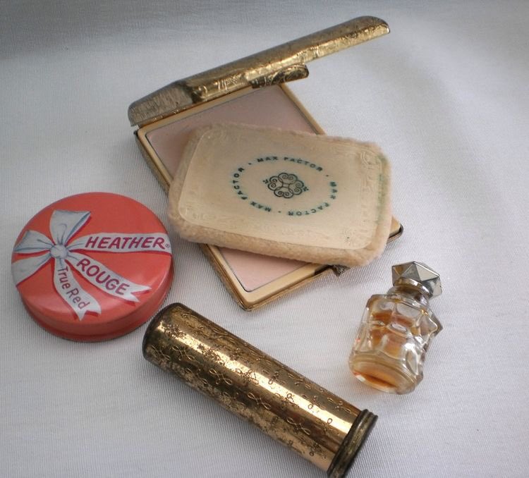 Max Factor products from the 1940s-60s.