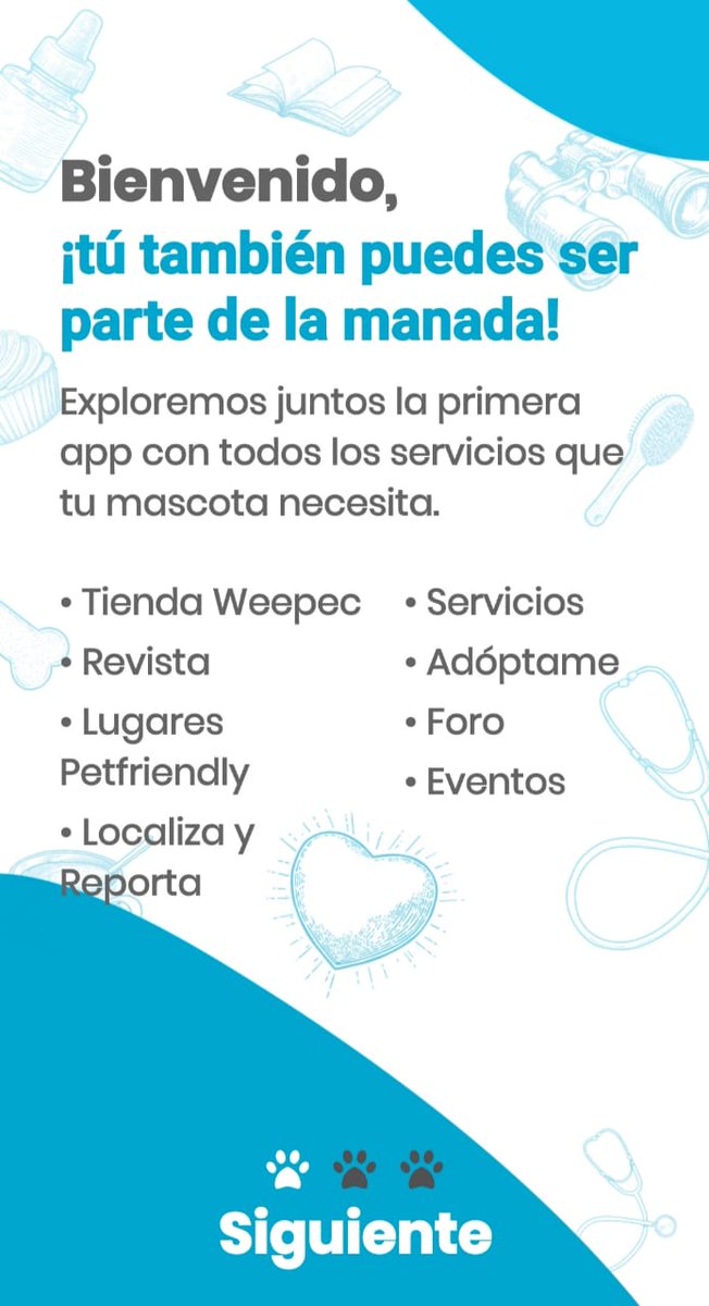 UnDiaDeTextos's tweet photo. Acabo de bajar la app de #weepec amigas y es fabulosa, para todos los que tenemos perritos y de solo pensar que se puedan perder nos aterramos. #compraconproposito https://t.co/k91QcTlyEp