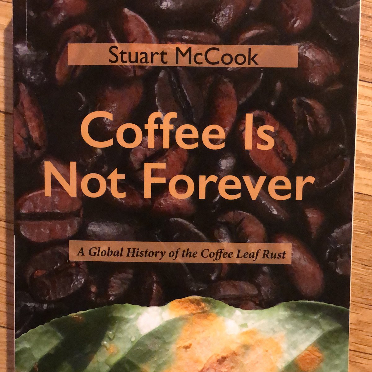 A fantastic history of how we've negotiated living with rust is  @stuartmccook's new book, Coffee Is Not Forever. Add it to your  #quarantinereading list for tremendous insight into how rust has shaped coffee production as we know it.  #wcrreads  https://www.ohioswallow.com/book/Coffee+Is+Not+Forever