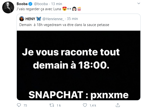 Vegedream accusé d'avoir battu sa femme: Booba réagit!