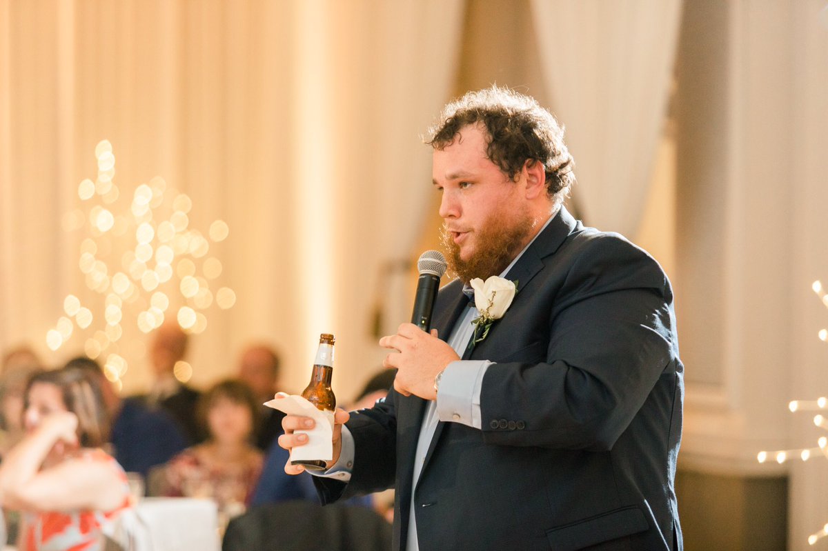 lukecombs's tweet photo. I was the first man standing next to my best friend the day the love of his life said “I do” to him
I was a couple beers deep but I still remembered that speech

Music video for “Does To Me” is out now: https://t.co/nn6gn9x5ot

Photos: @abbygracephoto | Beer: @millerlite https://t.co/Y6aaqKL8vU