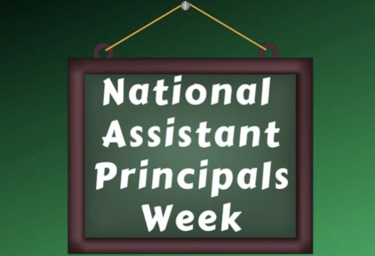 Happy National Asst Principal’s Week to <a href="/kcroberts2007/">Kelly Roberts</a>.  We appreciate all you do for <a href="/WashMiddle/">Washington Middle</a>! #WMSEaglesSoar #MSDR9