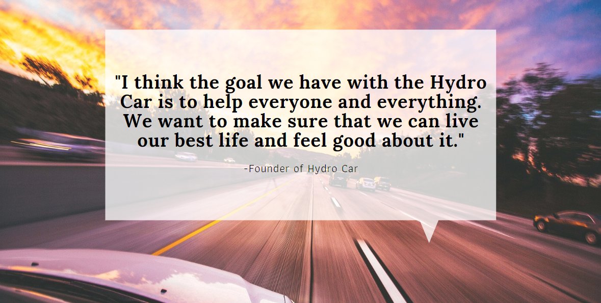 HydroCar12's tweet photo. Check out what the brand wants to deliver to your lifestyle.
#hydrocar #car #tech https://t.co/6xwrtANoPt