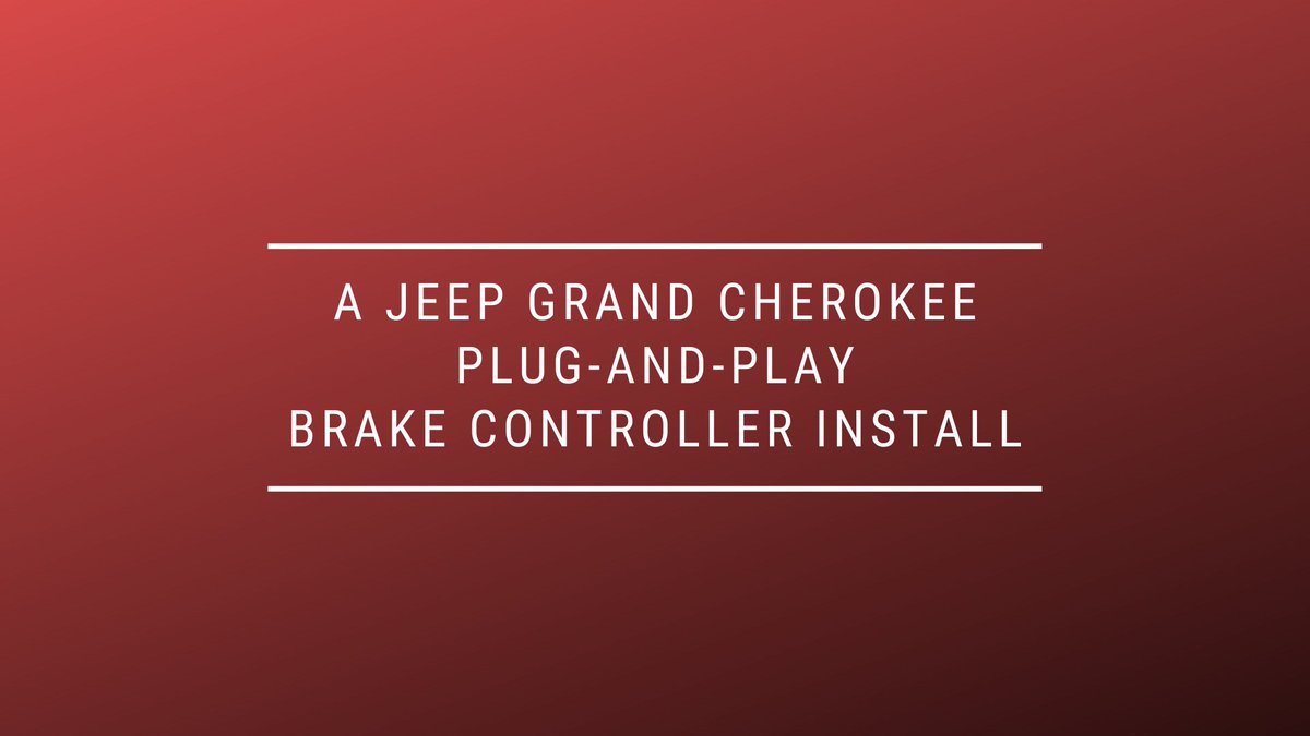 redarc_AUS's tweet image. Looking for an easy to install #brakecontroller for your #Jeep? East Coast Overland Adventures review #REDARC's plug and play #TowProElite electric brake controller system. Read more here. bit.ly/2XcOtCC