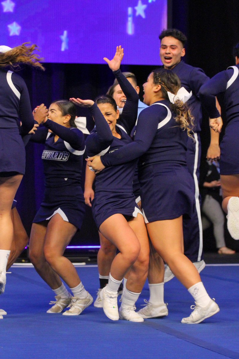 SEUcheerteam's tweet photo. What our team reunion is gonna look like after this quarantine is over ๐ค we canโt wait! #SEUcheer https://t.co/sGwHkt2sza